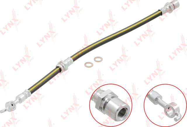 Тормозной шланг LYNXauto для Daewoo Lacetti 2004-2010. Артикул BL-4461