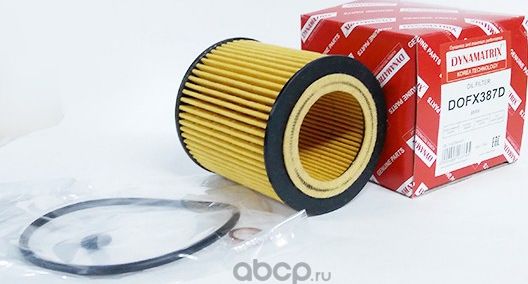 фильтр масляный (Dynamatrix-Korea). Артикул DOFX387D