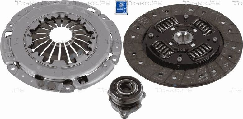 Сцепление (комплект) SACHS Kit plus CSC для Chevrolet Nubira 2005-2011. Артикул 3000 990 090
