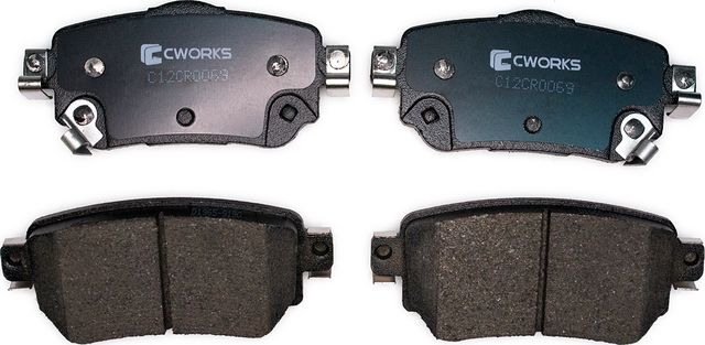 Тормозные колодки Cworks задние для Nissan X-Trail T32 2013-2026. Артикул C12CR0069