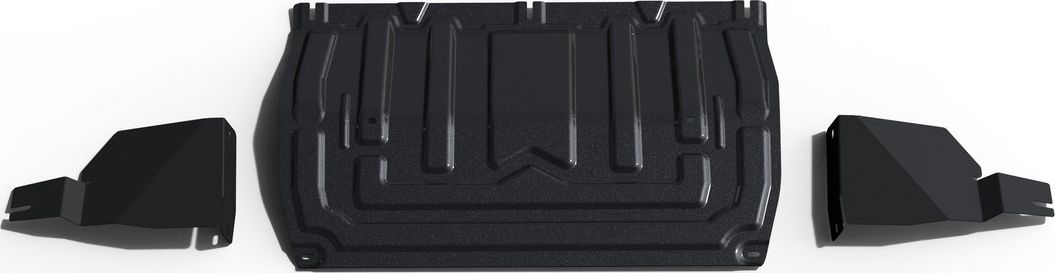 Защита АвтоБроня для картера, КПП, пыльников левого и правого Exeed LX 2022-2026. Артикул 111.00922.2