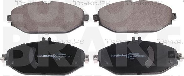 Тормозные колодки Eurobrake. Артикул 5502223380