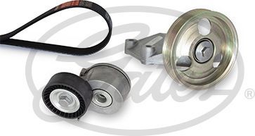 Приводной ремень поликлиновой с роликами (комплект) Gates Micro-V®. Артикул K166PK1218