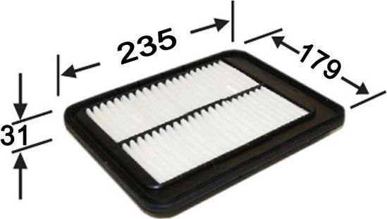 Воздушный фильтр JS Asakashi. Артикул A9318