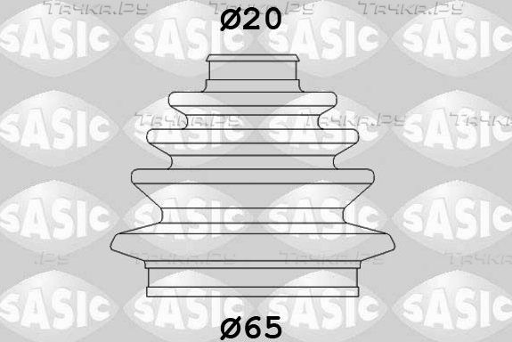 Пыльник ШРУСа наружный Sasic для Lancia Y10 1985-1995. Артикул 9004629