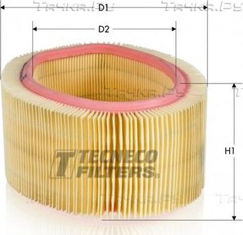 Воздушный фильтр Tecneco Filters для Renault Kangoo I 1997-2009. Артикул AR602PMR