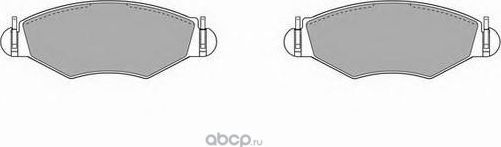 Колодки тормозные дисковые (Simer) Simer. Артикул 7222