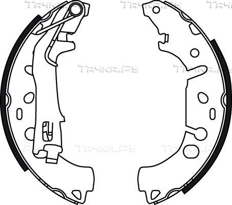 Тормозные колодки TRW задние для Fiat Fiorino III 2007-2026. Артикул GS8719