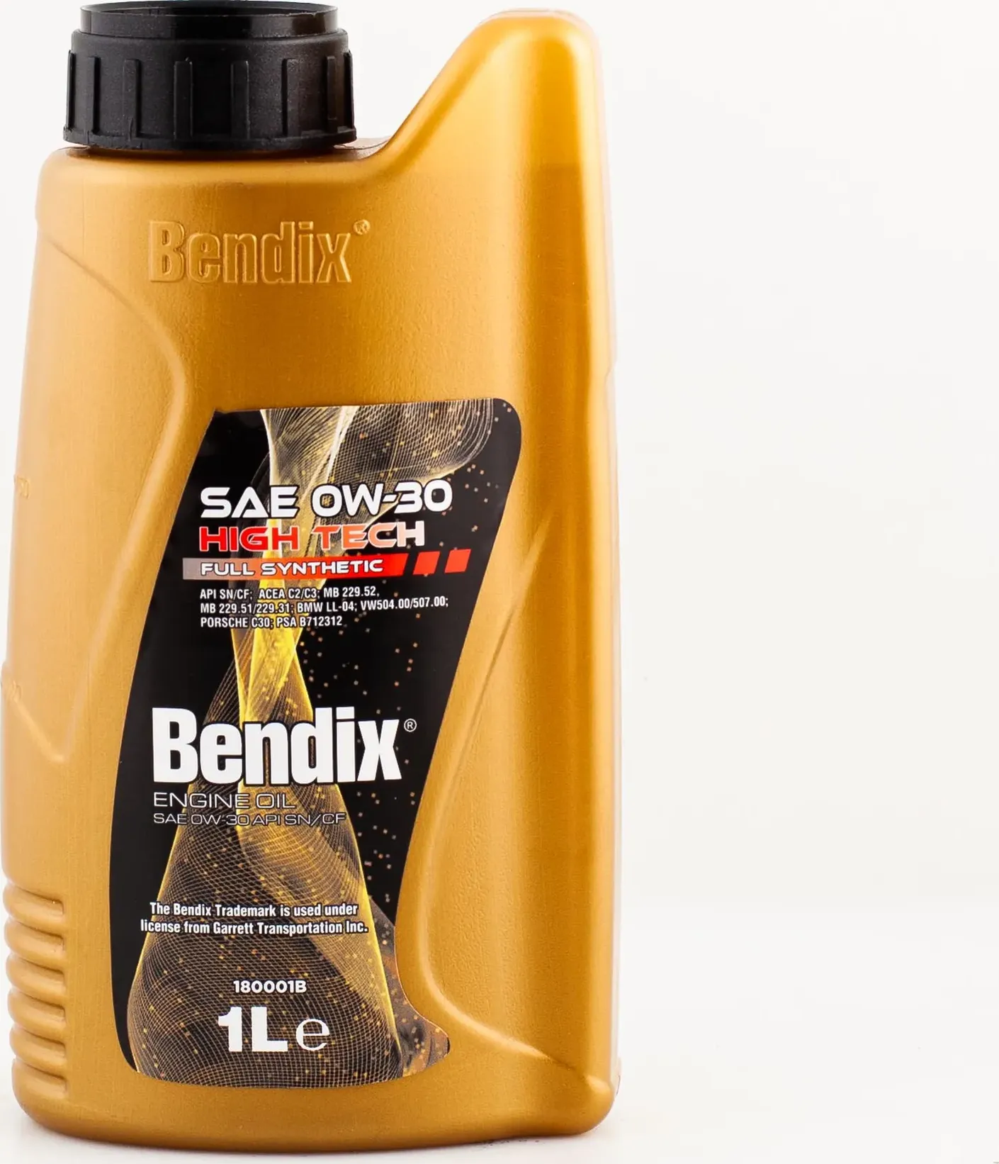Масло моторное 1л.  синтетика BENDIX HIGH TECH C2/C3 0W-30 API SN/CF ACEA C2/C3  VW504.00/507.00  MB Bendix. Артикул 180001b