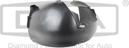 Подкрылок DPA передний правый для Volkswagen Passat B6 2005-2011. Артикул 88050162602