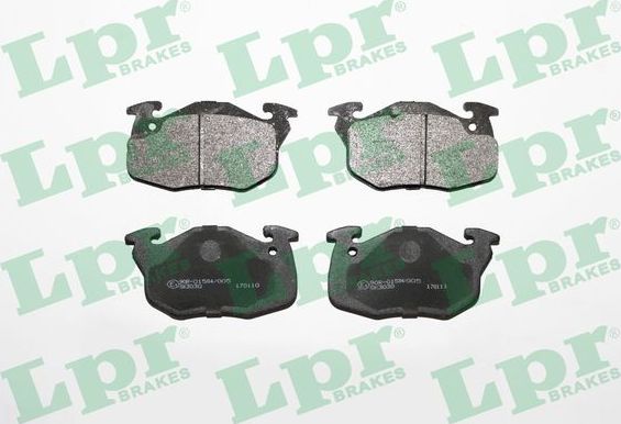 Тормозные колодки LPR. Артикул 05P642