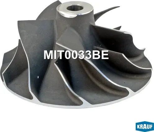 Крыльчатка турбокомпрессора Krauf. Артикул MIT0033BE