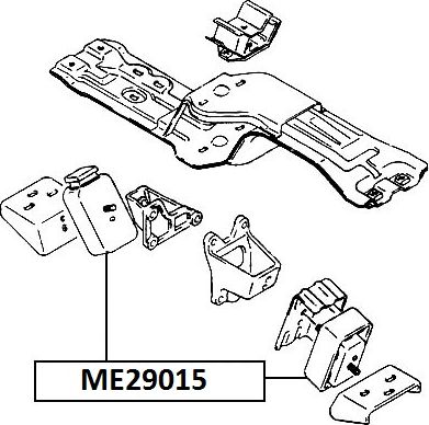 Опора двигателя Jikiu. Артикул ME29015