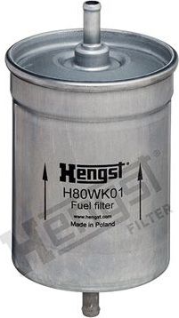 Топливный фильтр Hengst. Артикул H80WK01