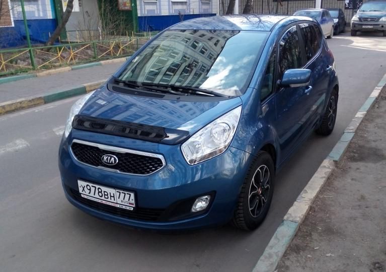 Дефлектор VT52 для капота Kia Venga 2009-2026. Артикул KA35VT