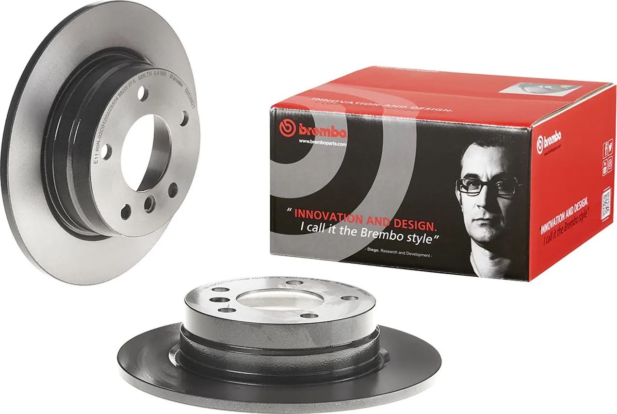 Тормозной диск Brembo PRIME LINE - UV Coated. Артикул 08.5366.21