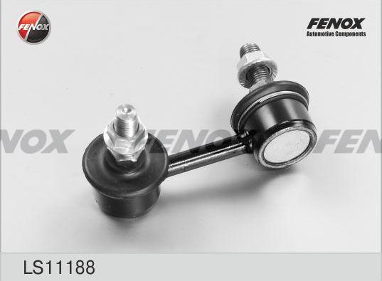 Стойка (тяга) стабилизатора Fenox передняя левая для Nissan Almera Tino I 2000-2006. Артикул LS11188