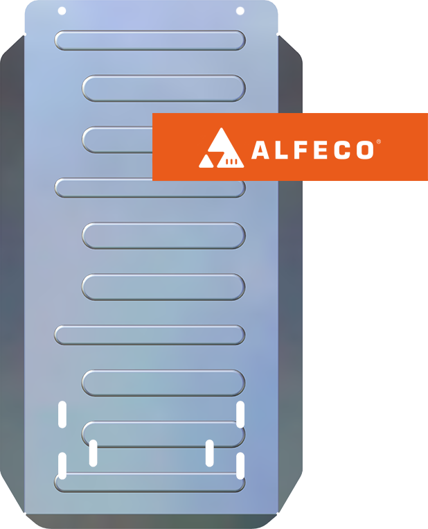 Защита алюминиевая Alfeco (4мм) для КПП Sollers Argo 2022-2026. Артикул ALF.62.05 AL4