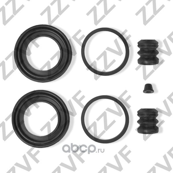 РЕМКОМПЛЕКТ СУППОРТА ТОРМОЗНОГО ПЕРЕДНЕГО NISSAN TERRANO 20 R20 (93-06) (Zzvf). Артикул ZVCER086