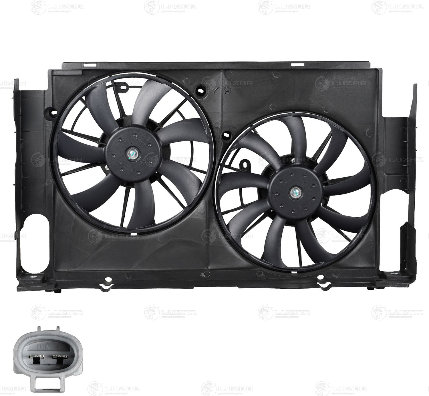 Вентилятор радиатора двигателя Luzar. Артикул LFK 1920