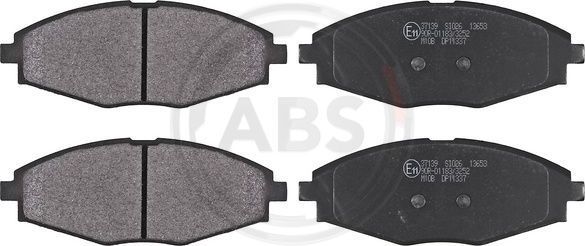 Тормозные колодки ABS. Артикул 37139