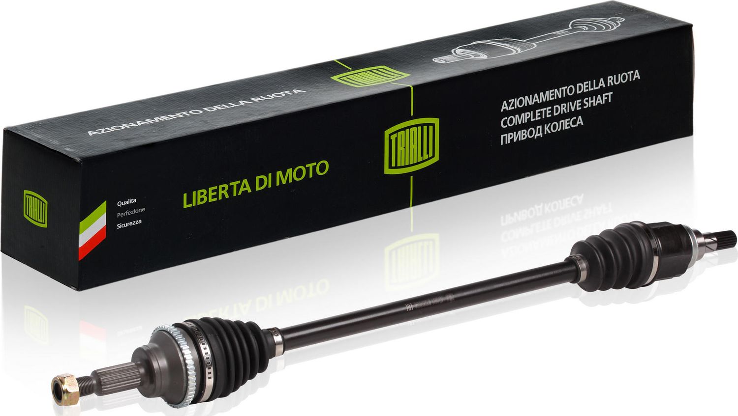 Полуось (привод в сборе, приводной вал) Trialli. Артикул AR 0911