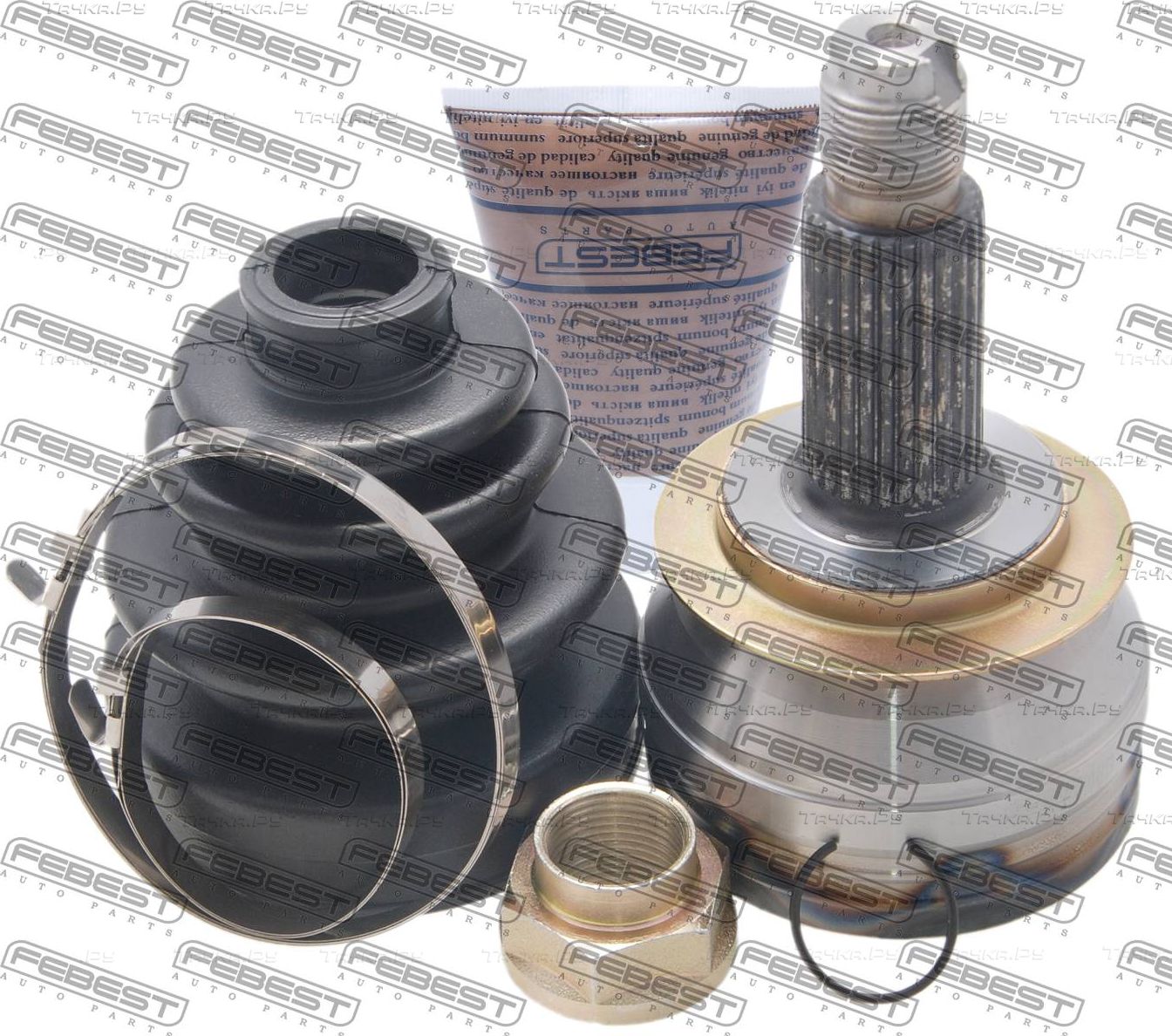 Шрус наружный (граната) Febest передний для Subaru Legacy IV 2003-2009. Артикул 0810-B13