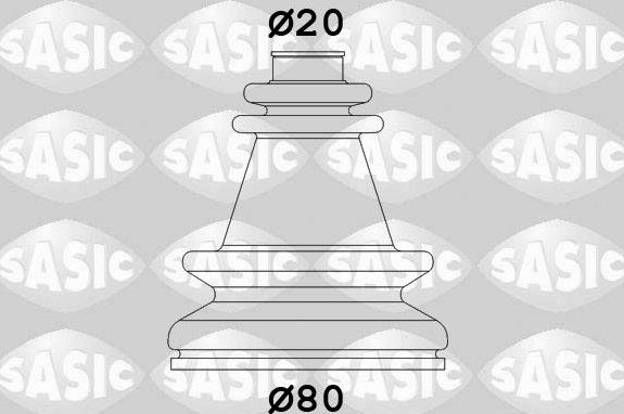 Пыльник ШРУСа внутренний Sasic для Renault 5 I 1972-1985. Артикул 4003406