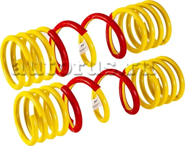 Пружины спорт 2110 задние (-25мм) в коробке (Фобос). Артикул 30417