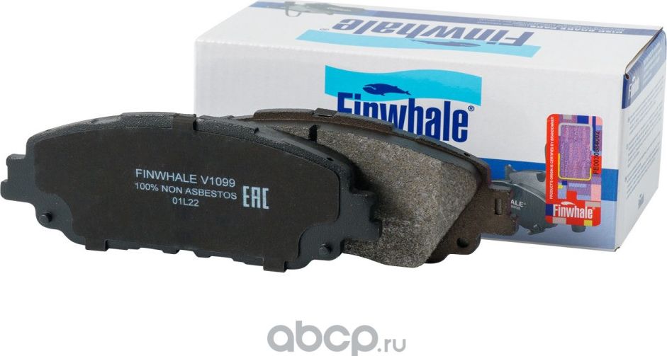 Колодки тормозные TOYOTA CAMRY V70/ RAV4 V 18- передние (Finwhale). Артикул V1099