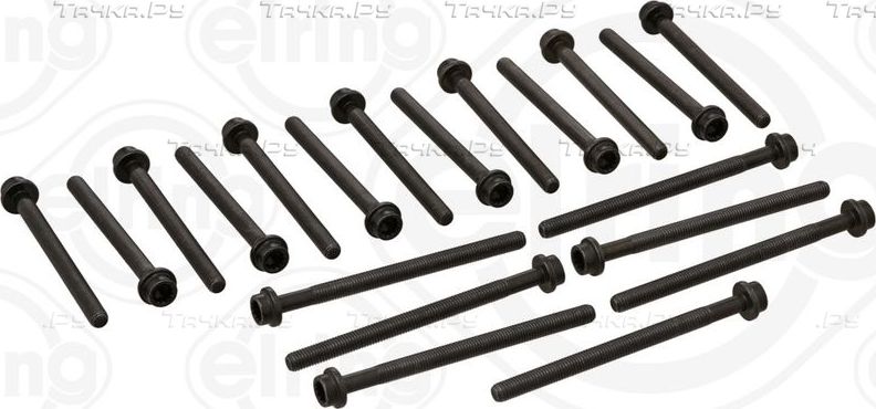 Комплект болтов ГБЦ Elring для Porsche Cayenne I (955) 2003-2007. Артикул 332.830