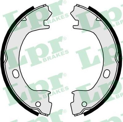 Тормозные колодки (стояночная тормозная система) LPR. Артикул 01015