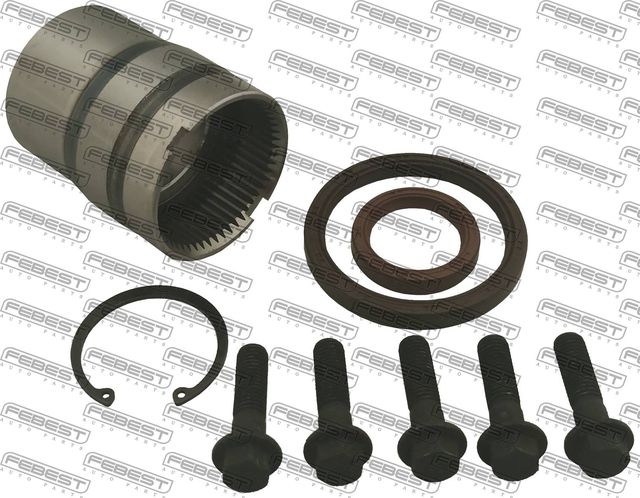 Полуось (привод в сборе, приводной вал) Febest передняя правая для Volvo S80 II 2006-2006. Артикул 2712-XC90B5-KIT