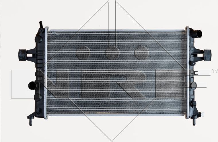 Радиатор охлаждения двигателя NRF (алюминий). Артикул 54668