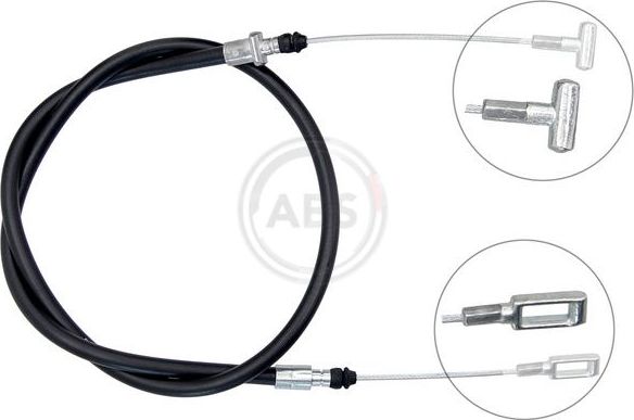 Трос ручника (тросик ручного тормоза) ABS. Артикул K19851