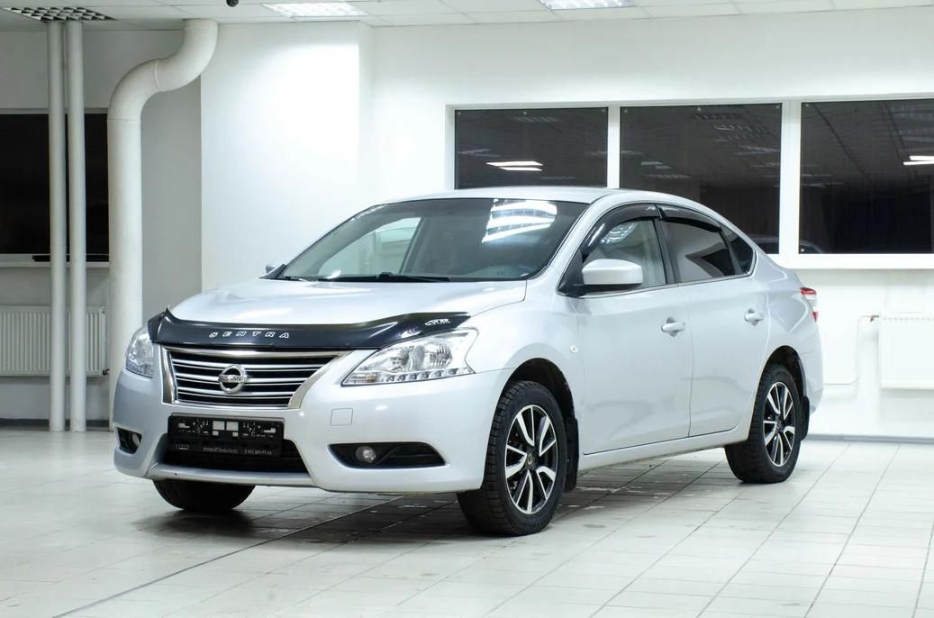 Дефлектор VT52 для капота Nissan Sentra B17 2014-2019. Артикул NS55VT