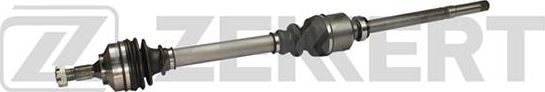 Полуось (привод в сборе, приводной вал) Zekkert передняя правая для Citroen Berlingo III 2018-2026. Артикул AW-4769