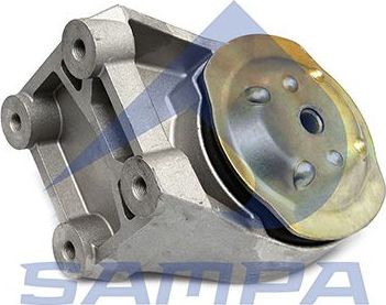 Подушка (опора) двигателя Sampa левая для Mercedes-Benz Atego 1 1998-2004. Артикул 011.432