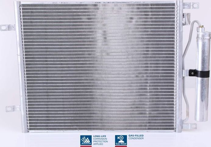 Радиатор кондиционера (конденсатор) Nissens (алюминий). Артикул 940070