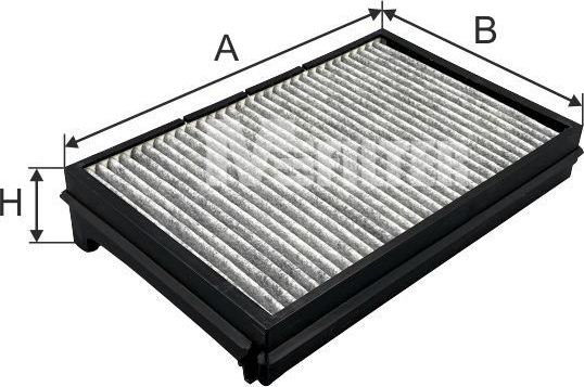 Салонный фильтр MFilter для DAF CF 2013-2026. Артикул K 9209C