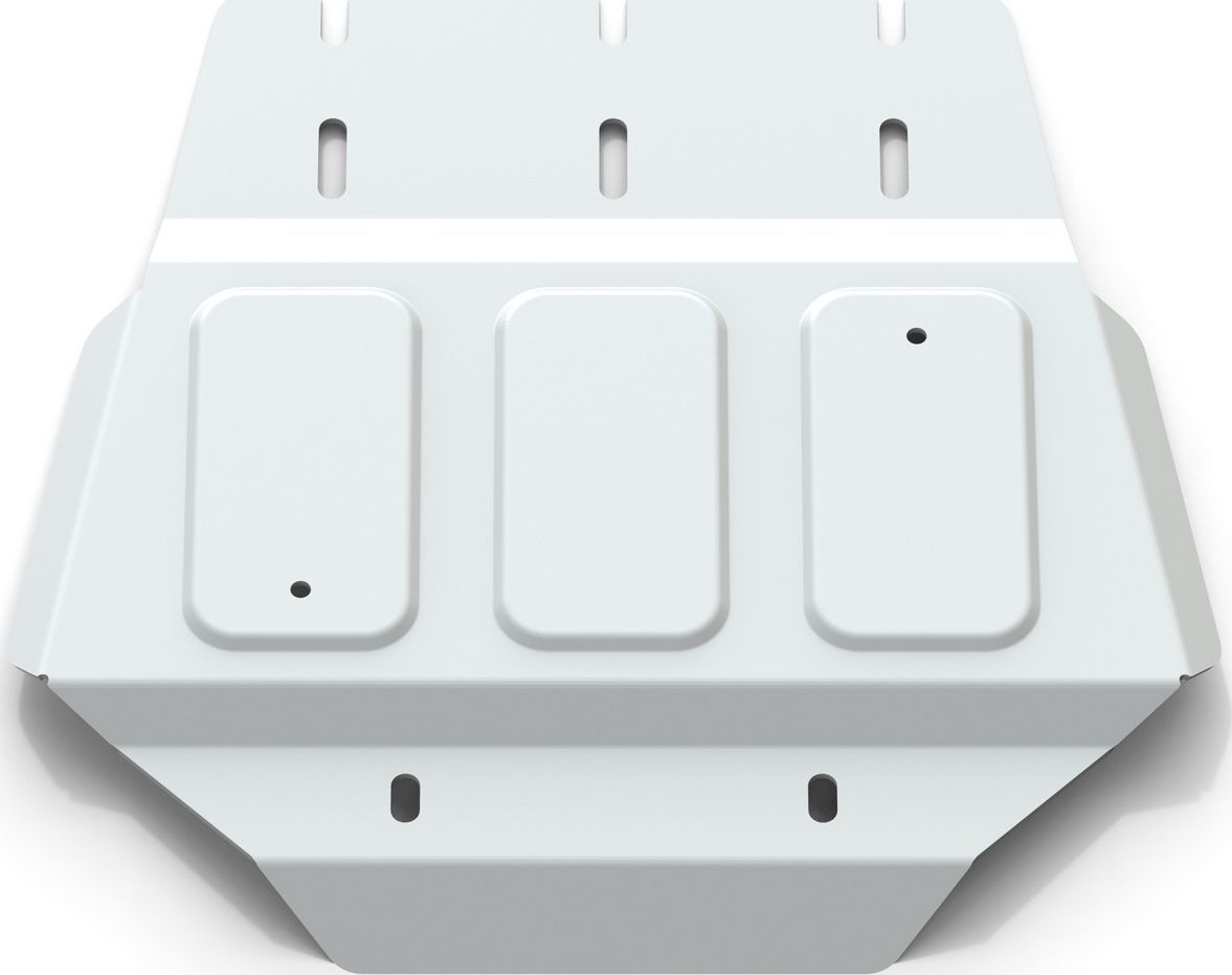 Защита алюминиевая Rival для РК Mitsubishi L200 IV 2006-2015. Артикул 333.4025.1