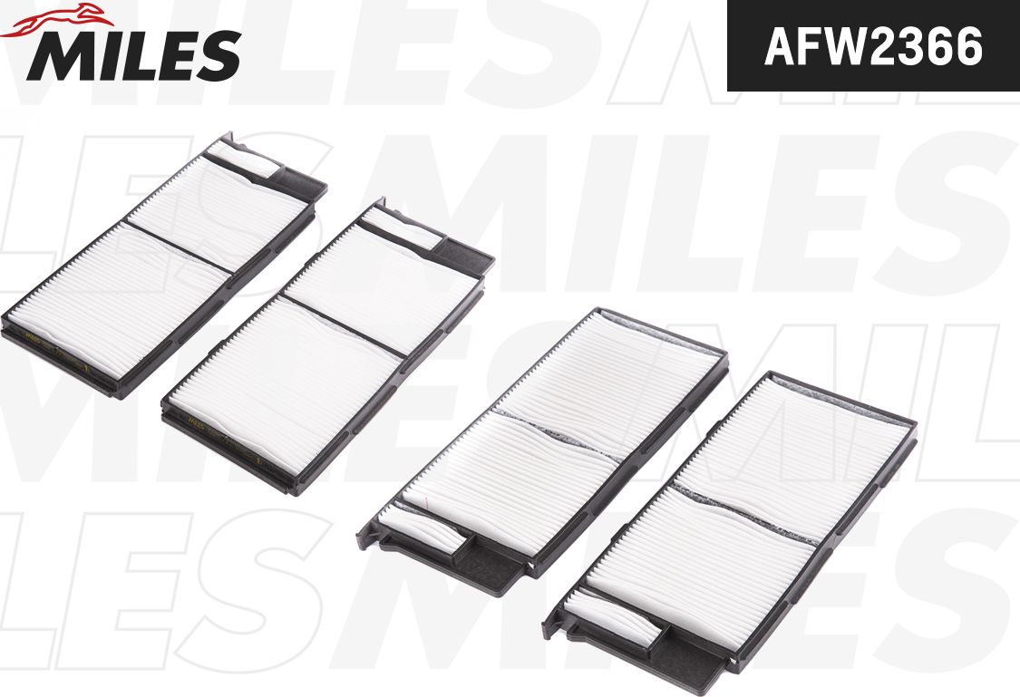 Салонный фильтр Miles для Lexus LX 470 1998-2008. Артикул AFW2366