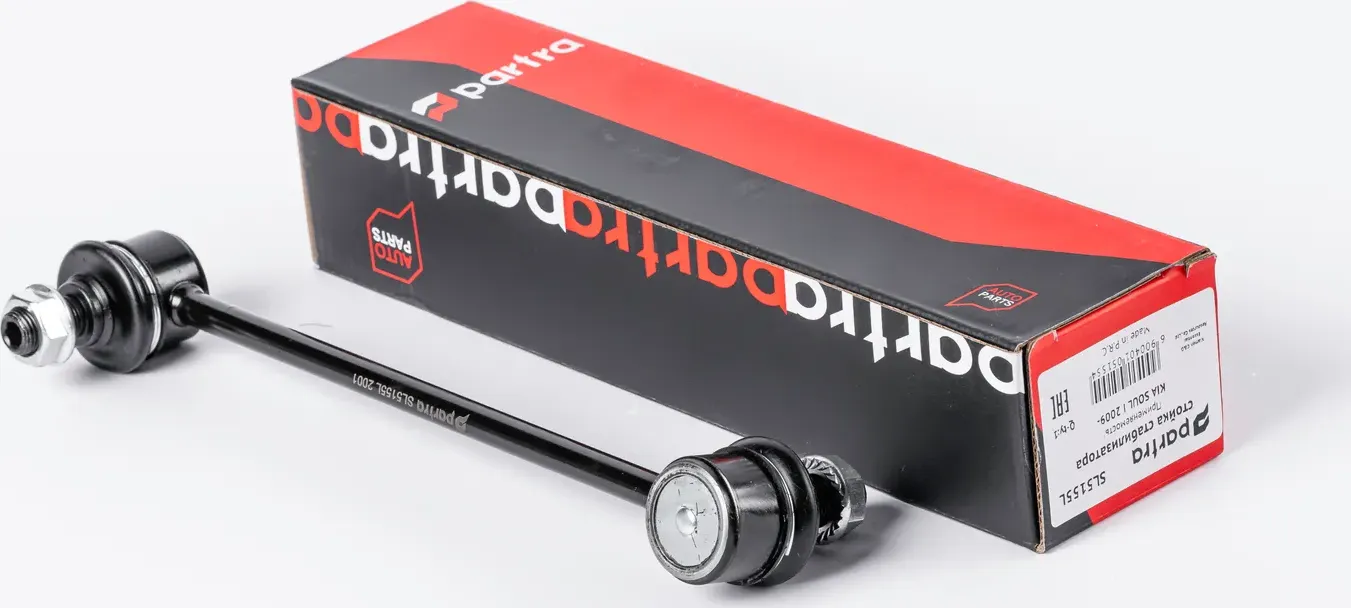 Стойка стабилизатора | перед лев | (Partra). Артикул SL5155L