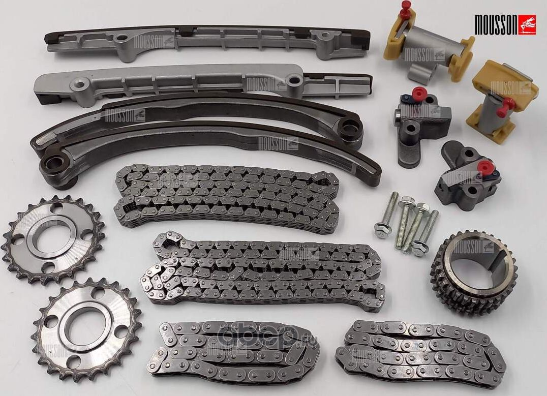 Комплект цепи ГРМ LR 4,2L 428PS (Mousson) Mousson. Артикул STK428PS