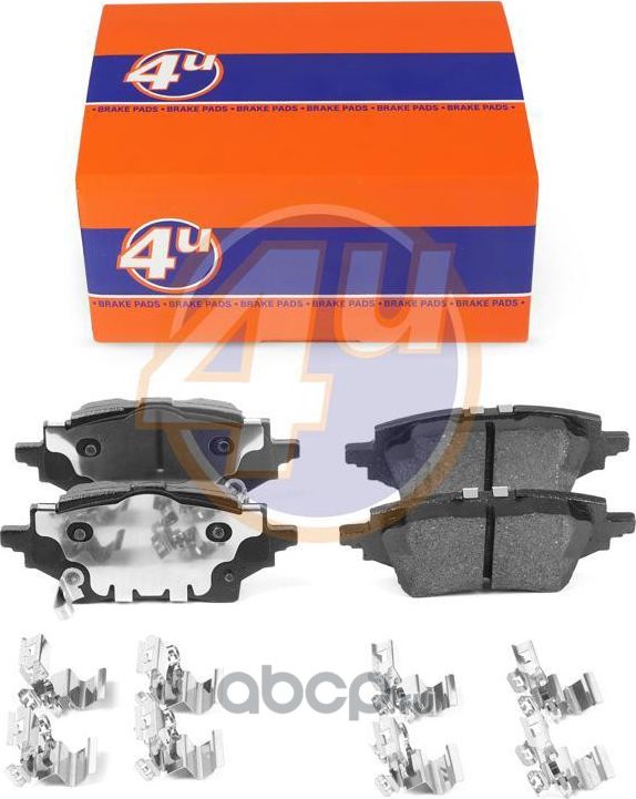 КОЛОДКИ ПЕР TOYOTA COROLLA HATCHBACK (_E21_, _EA1_, _EH1_) COROLLA SALOON (_E21_ (4U). Артикул 4UBP0276