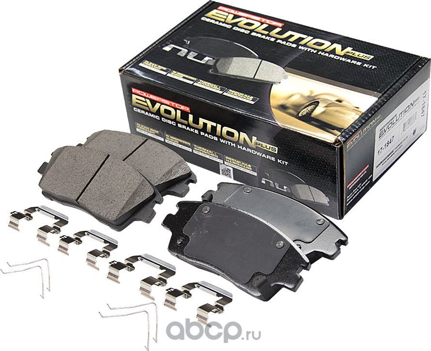 Задние керамические колодки Evolution PLUS Z17 PowerStop 17-1847 Powerstop. Артикул 171847