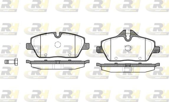 Тормозные колодки RoadHouse передние для MINI Roadster R59 2011-2015. Артикул 21131.00