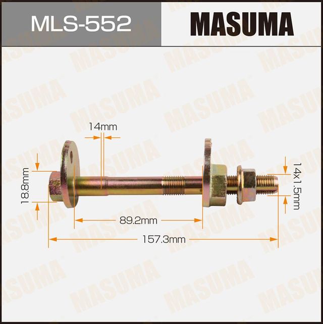 Болт развальный Masuma. Артикул MLS-552
