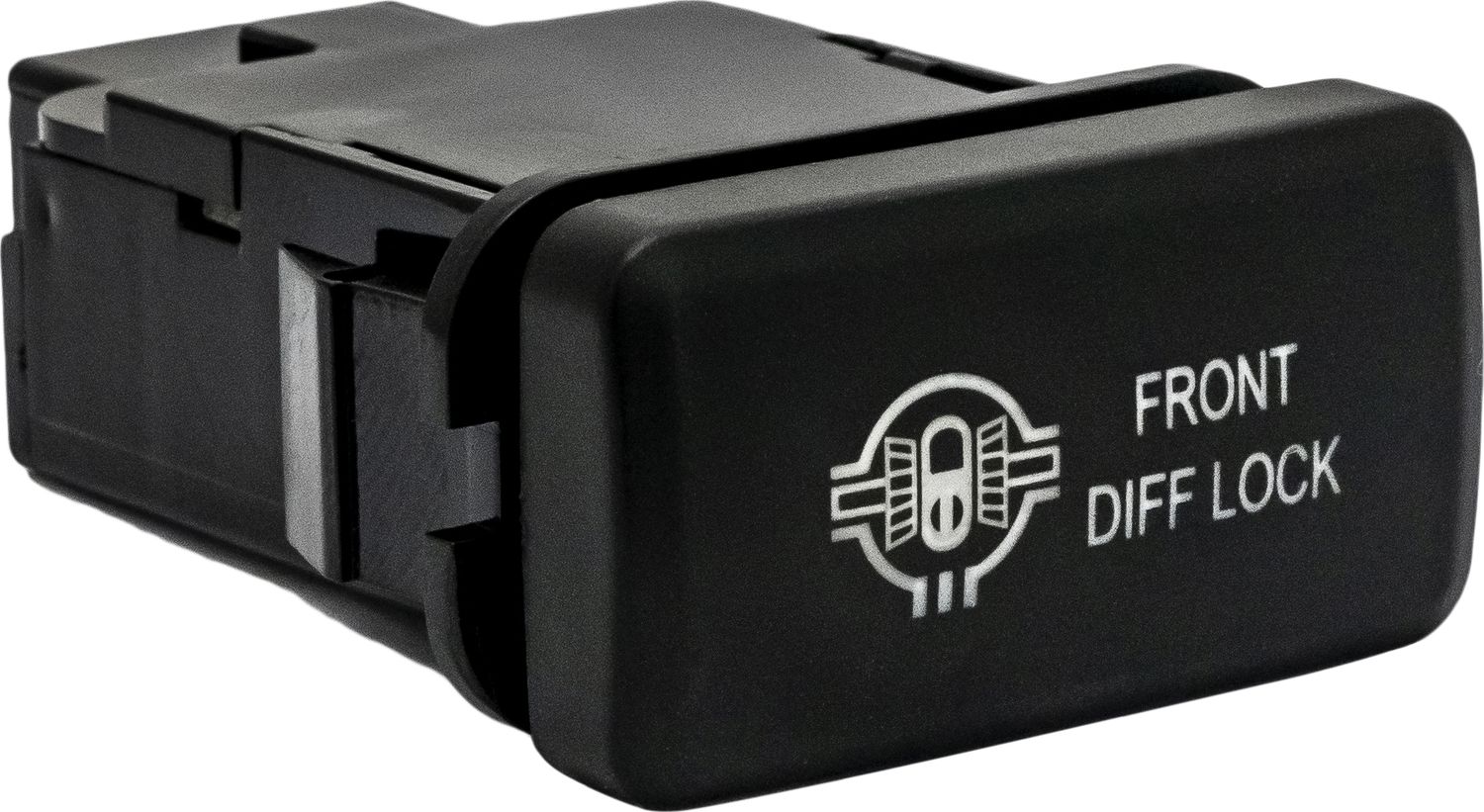 Кнопка РИФ включения/выключения FRONT DIFF LOCK с белой подсветкой 40x20 для Toyota Sequoia II 2008-2026. Артикул RIF22-1-1109514