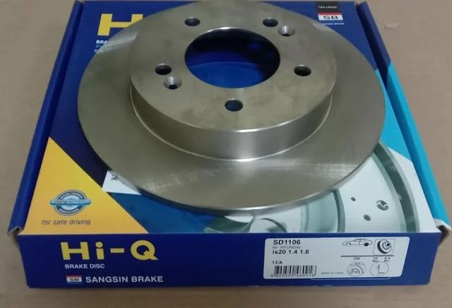 Тормозной диск Sangsin Hi-Q. Артикул SD1106